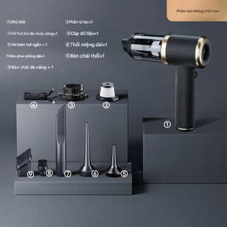 Phụ Mini Hút Xe Bụi HơiNhàBàn Sạc Năng Không Dây Thổi Kiện Chống Đa Cho 7in1 Phím 8000Pa Kèm Tay TypeC Máy 6 Cầm Dễ