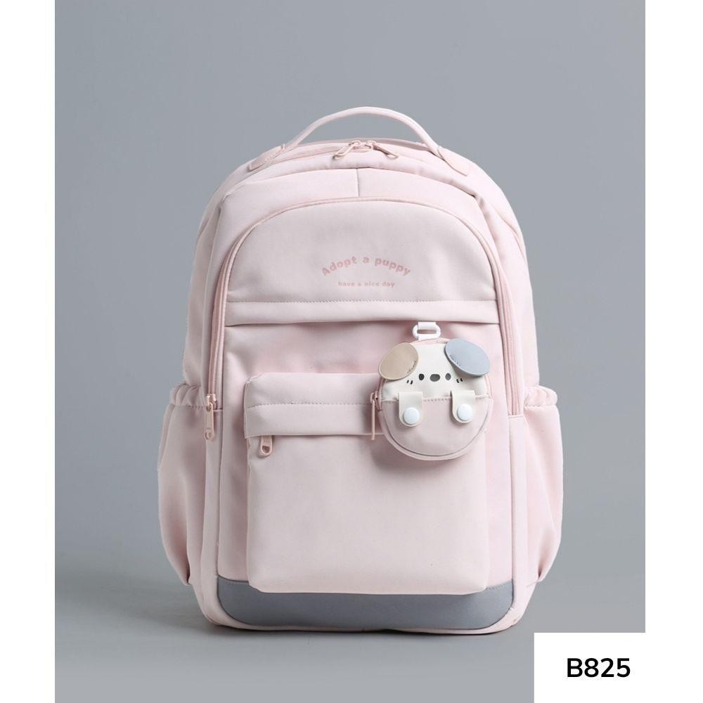 Balo đi học nam nữ phong cách ulzzang nhiều màu pastel kèm ví cho học sinh các cấp B825 gagastore Các Cấp 135