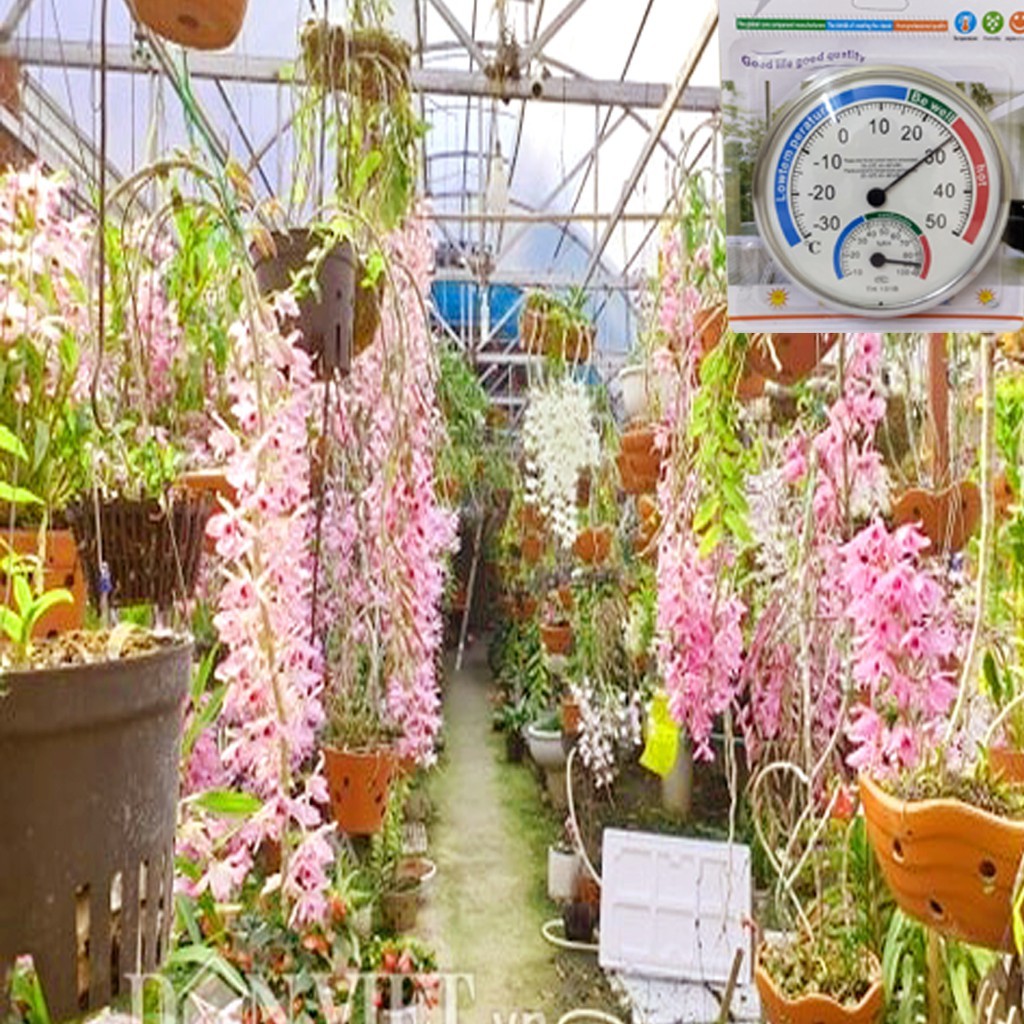 Đồng Hồ Đo Nhiệt Độ Độ Ẩm Chính Xác, Treo Tường Hoặc Để Bàn, Màu Trắng Trang Nhã, Dễ Quan Sát