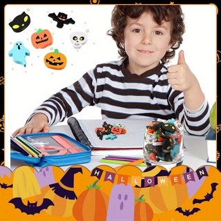 5 / 10 Cái Sinh Viên Hoạt Hình Trái Cây Động Vật Tình Yêu Mini Tẩy Halloween Quà Tặng Giải Thưởng