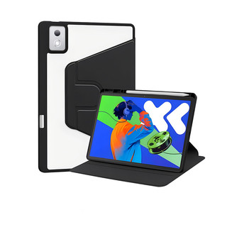 720 ° Ốp Xoay Cho Lenovo Idea Tab Plus 12.1 TB361FU K12 Pro 12.7 Tab 11 M11 B11 K11 Xiaoxin Pad 12.1 Pad11 2025 2024 Vỏ Bảo Vệ Chống Uốn Acrylic Có Khe Cắm Bút