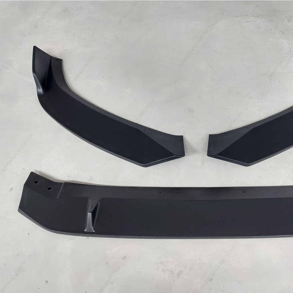 Điều Chỉnh Phụ Kiện Air Dam Spoiler Trước Ốp Lưng Môi Chin Guard Cho Xe Audi A4 S4 S-Line B9 2015 2016 2017 2018 2019 Body Kit