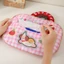 Hộp đựng khăn giấy YRBWD, Túi đựng khăn giấy di động dễ thương, Phim hoạt hình Dung tích lớn Giá treo khăn giấy ô tô tiện lợi
