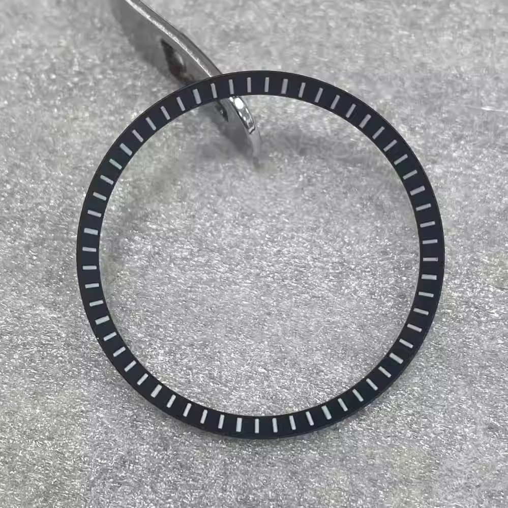 31.3mm Đồng Hồ Chương Nhẫn Cho NH35 NH36 Sửa Đổi Quy Mô Nhẫn Cho SKX007 SKX009 Đồng Hồ Phụ Kiện 27.5mm