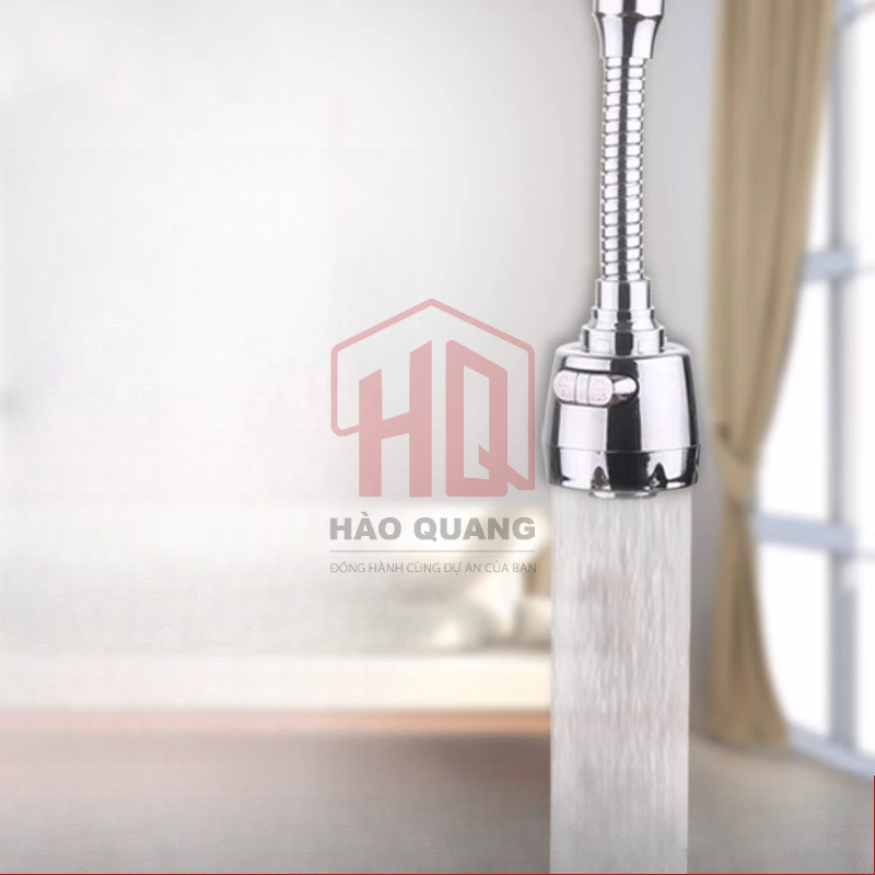 Đầu Vòi Nước Tăng Áp Xoay 360° 2 Chế Độ – Tiết Kiệm Nước, Lắp Đặt Dễ Dàng Cho Bồn Rửa Bát