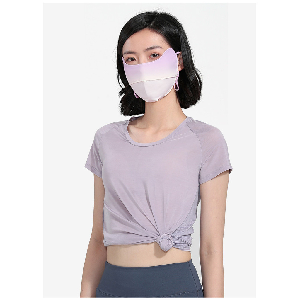 Ảnh Mặt nạ chống nắng CAMEL CROWN dành cho nữ Mặt nạ chống tia cực tím ngoài trời 3D che nắng thoáng khí 2