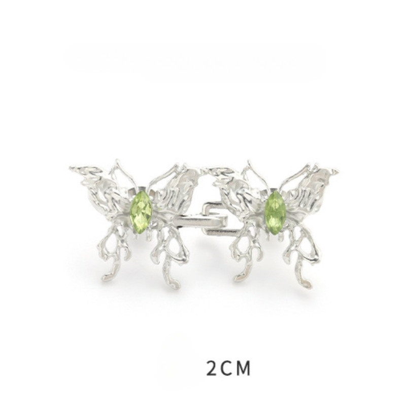 [Yunyuan] Khóa thắt lưng cá nhân hình con bướm dạng lỏng có thể tháo rời Công cụ thắt lưng không cần đinh và không cần đường may