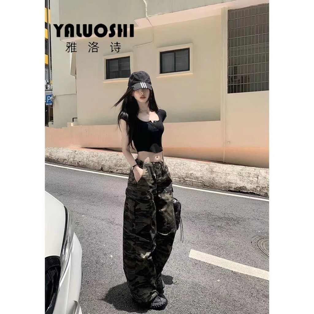Quần Bò Rằn Ri Kiểu Mỹ, Quần Nhảy Jazz HOT GIRL Nữ, Quần Dài Lau Sàn ...