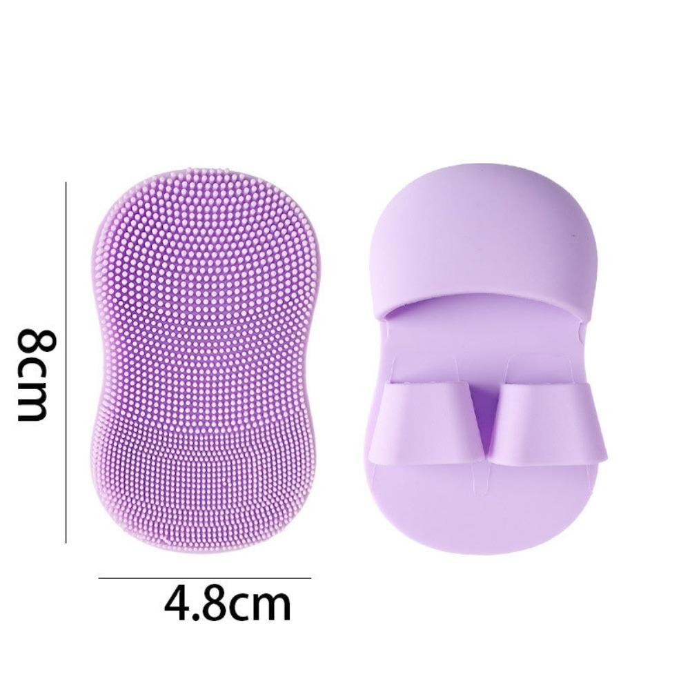 Bàn chải rửa mặt GUSTAVA, Bàn chải silicon Mini làm sạch lỗ chân lông, Bàn chải làm sạch mũi làm sạch mặt tẩy tế bào chết