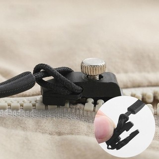 Bộ sửa chữa dây kéo DWELLCO, thay thế khóa hỏng đầu dây có thể tháo rời, kim loại 3 kích thước, dụng cụ may tức thì