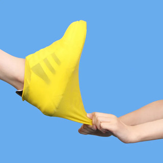 Có Thể Tái Sử Dụng Chống Thấm Nước Giày Đi Mưa Ngoài Trời Silicone Giày Đi Bộ Phụ Kiện Giày Có Thể Tái Sử Dụng Bao Giày 1 Cặp