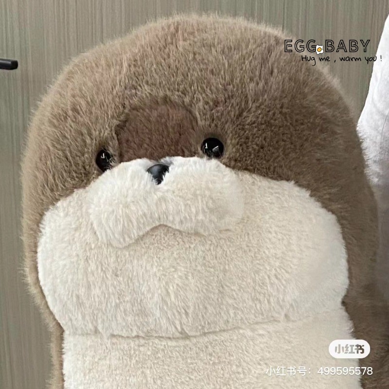 Lớn Lười Otter Sang Trọng Búp Bê Mềm Cói Gấu Bông Sang Trọng Đồ Chơi Nhồi Bông Biển Sư Tử Động Vật Ngủ Ôm Gối Trẻ Em Bé Trai Bé Gái Quà Tặng Sinh Nhật