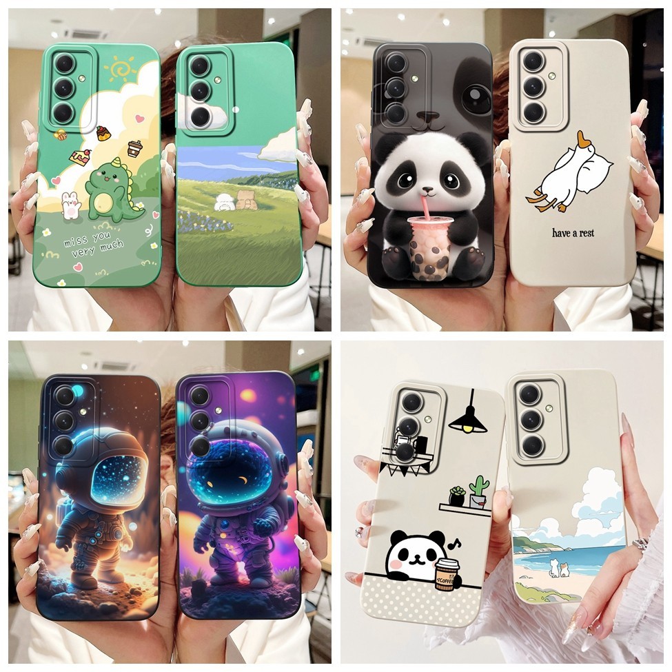 Dành Cho Samsung S23FE Ốp Lưng S711B Chống Sốc Thẩm Mỹ Mèo Dễ Thương Bé Trai Màu Đen Ốp lưng Samsung Galaxy S23 FE Ốp Lưng