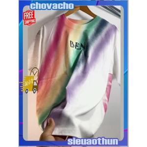 Áo thun Stee Cổ tròn BEN LỤC SẮC Localbrand ICVCVNI Unisex LGBT