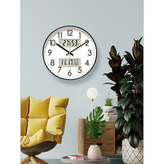 Trang Trí Nhà Cửa Đồng Hồ Treo Tường Phòng Khách Đồng Hồ Cổ Điển Đồng Hồ Treo Tường Treo Tường Im Lặng Quét Đồng Hồ Thạch Anh Thứ Hai