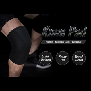 1 Máy Tính 7 Mm Neoprene Dày Đầu Gối Nẹp Thoáng Khí Nén Đầu Gối Tay Miếng Lót Đầu Gối Cho Meniscus Rách Chạy Cử Tạ Tập Luyện