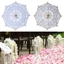 IAPPORTUNIA Hoa Cô Gái Ô Dù, Thêu Nữ Ren Dù Dù Dù, Ảnh Chống Đỡ Cotton Ren Cô Dâu Quà Tặng Đám Cưới Trẻ Em Ô Chống Nắng