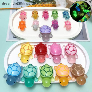 [dreamdreaming] 6 / 10 Con Rùa Dạ Quang Trang Trí Nhà Cảnh Quan Nhựa Thủ Công Phát Sáng Rùa Vườn Cá Thu Nhỏ Đồ Trang Trí [zkm]
