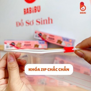 Hộp 12 túi zip Sunmum bảo quản túi sữa, bình sữa, thực phẩm size 26x24cm