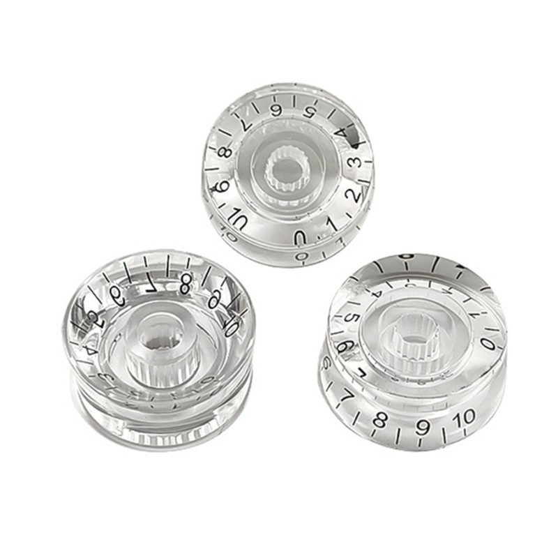 Yoo Guitar Potentiometer Núm Bass Núm Hiệu Ứng Đàn Guitar Nút Điều Khiển Xoay Núm Đồng Tâm Núm Jazzes Đàn Guitar Núm