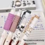 GREA 4 Bút Xóa Được, Bút Gel Đầu Chó / Mèo ST Hoạt Hình, Quà Tặng 0.5mm Tay Cầm Mềm Nhanh Khô Nâng Bút Sinh Viên
