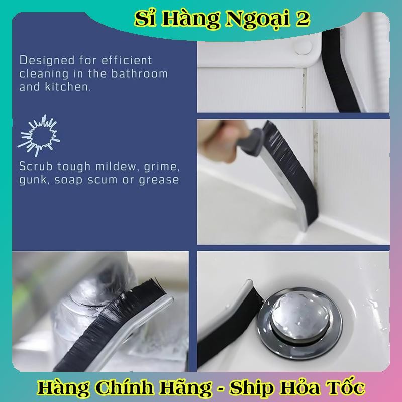 [1CHIẾC] Bàn Chải Vệ Sinh Khe Hở Nhà Tắm, Góc Tường, Vệ Sinh Khe Hẹp, Cọ Vệ Sinh Khe Cửa Nhà Bếp,Nhà Tắm Đa Năng