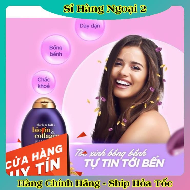 [auth] Dầu gội và xả chống rụng tóc Biotin & Collagen Đức- 385ml Đủ Bill [Hot]