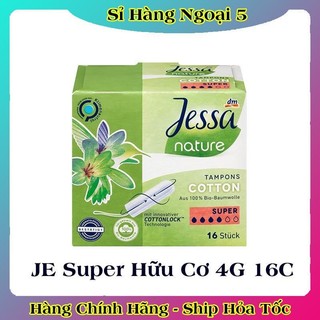 Băng vệ sinh Tampon Jessa hộp đủ size - Hàng Nội Địa Đức