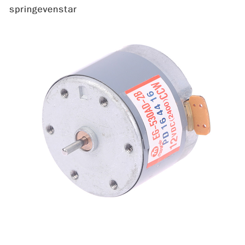 Springevenstar EG530AD2F 2400RPM CCW Capstan Motor Tape Deck Recorder