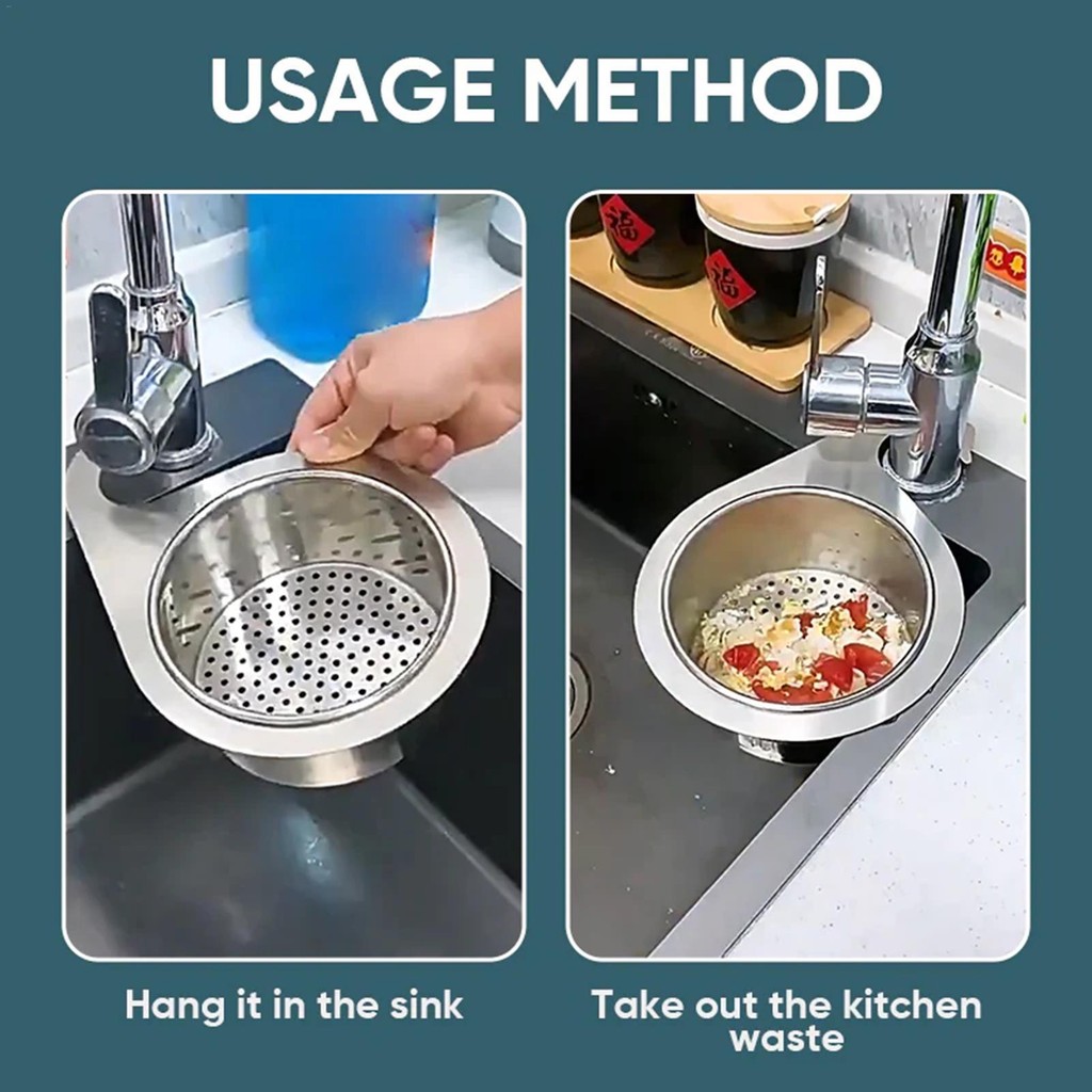 Giỏ Nước Thiên Nga Giá Inox Thiên Nga Bồn Rửa Chén Thực Phẩm Giỏ Thoát Nước Bồn Rửa Nhà Bếp Giỏ Lọc greiwe2vn