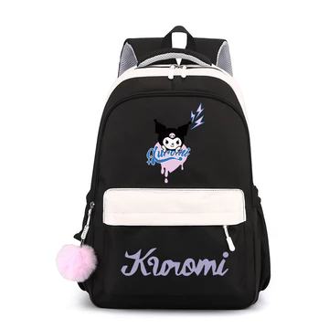 Unisex Cute Canvas Backpack – for School