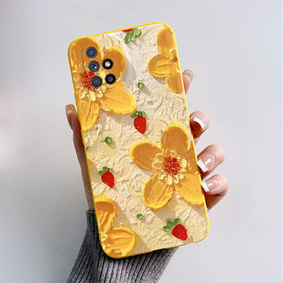 Dành Cho Samsung Galaxy M51 Ốp Lưng Mềm Mới 2024 Thiết Kế Mờ Thời Trang Bướm Phi Hành Gia In Hình Chống Sốc Mỏng Ốp Lưng