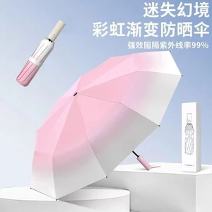 Màu Gradient Tươi Tự động 20-Bone Tấm che nắng Vinyl dày Chống tia cực tím Mưa cao cấp