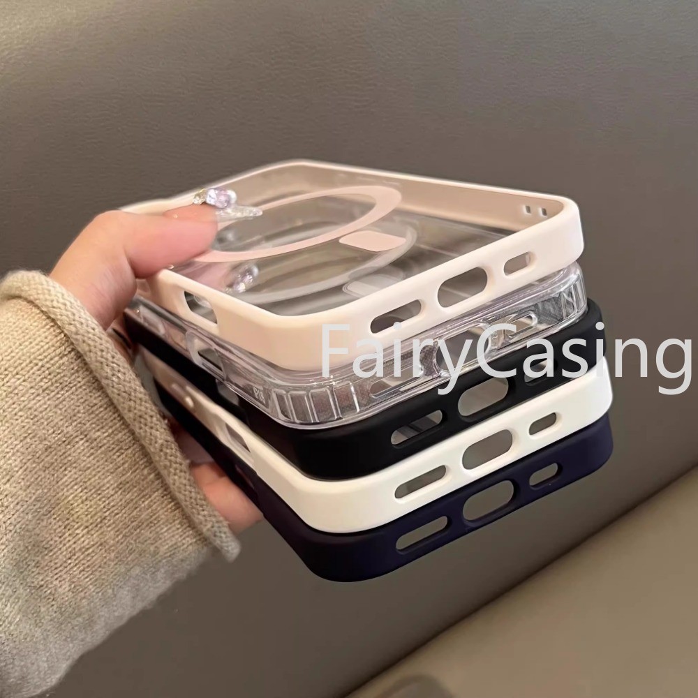 Ốp Điện Thoại Trong Suốt Mờ Sang Trọng Cho IPhone 16 11 12 13 14 15 Pro Max 7 8 Plus XR X XS Ốp Lưng Acrylic Chống Sốc