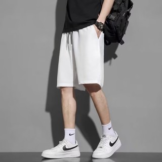 Quần short mỏng khô nhanh mùa hè dành cho nam CGF, quần bóng rổ thể thao thông thường bằng lụa băng thẳng rộng