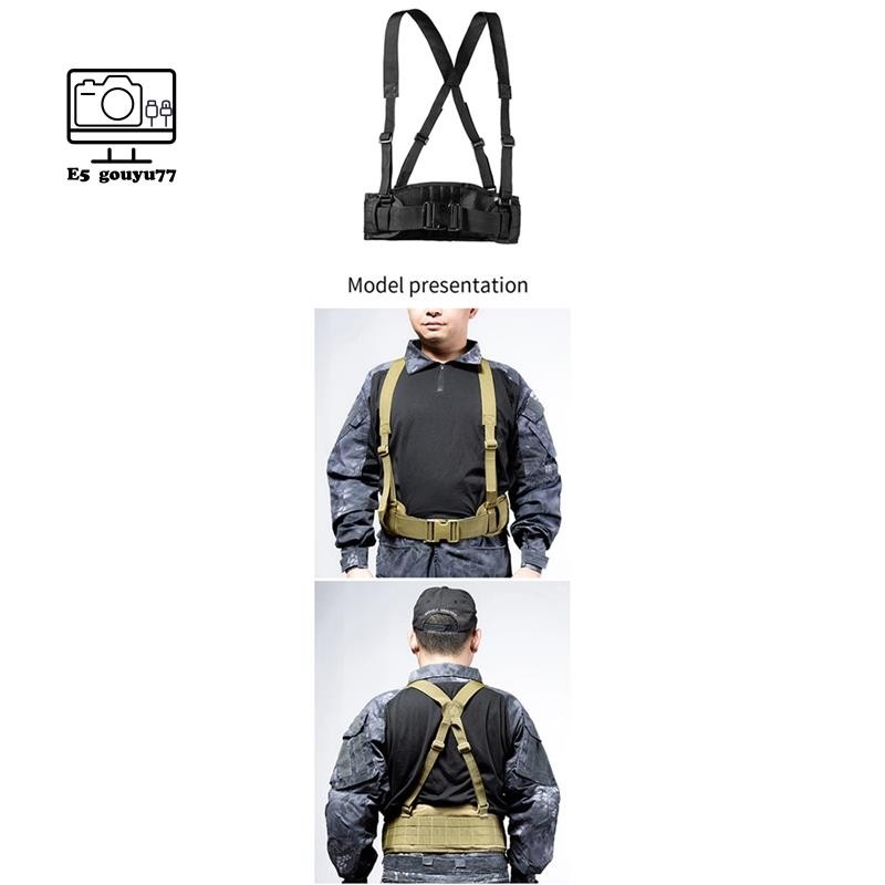 [Gouyu77] Áo Vest thể thao ngoài trời Phụ kiện Túi đựng tạp chí Tàu sân bay Chiến thuật Giàn khoan ngực