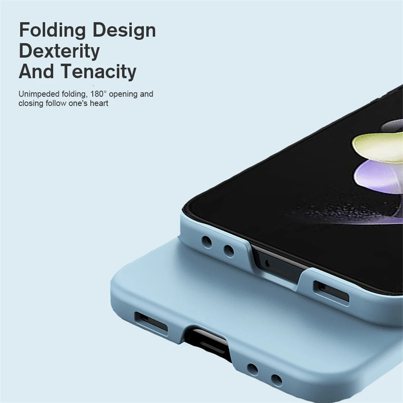 Ốp điện thoại Slim Candy Skin Feel Hard PC Matte cho Samsung Galaxy Z Flip 6 Z Flip 5 Z Flip 4 Z Flip 3 5G Ốp lưng bảo vệ chống va đập
