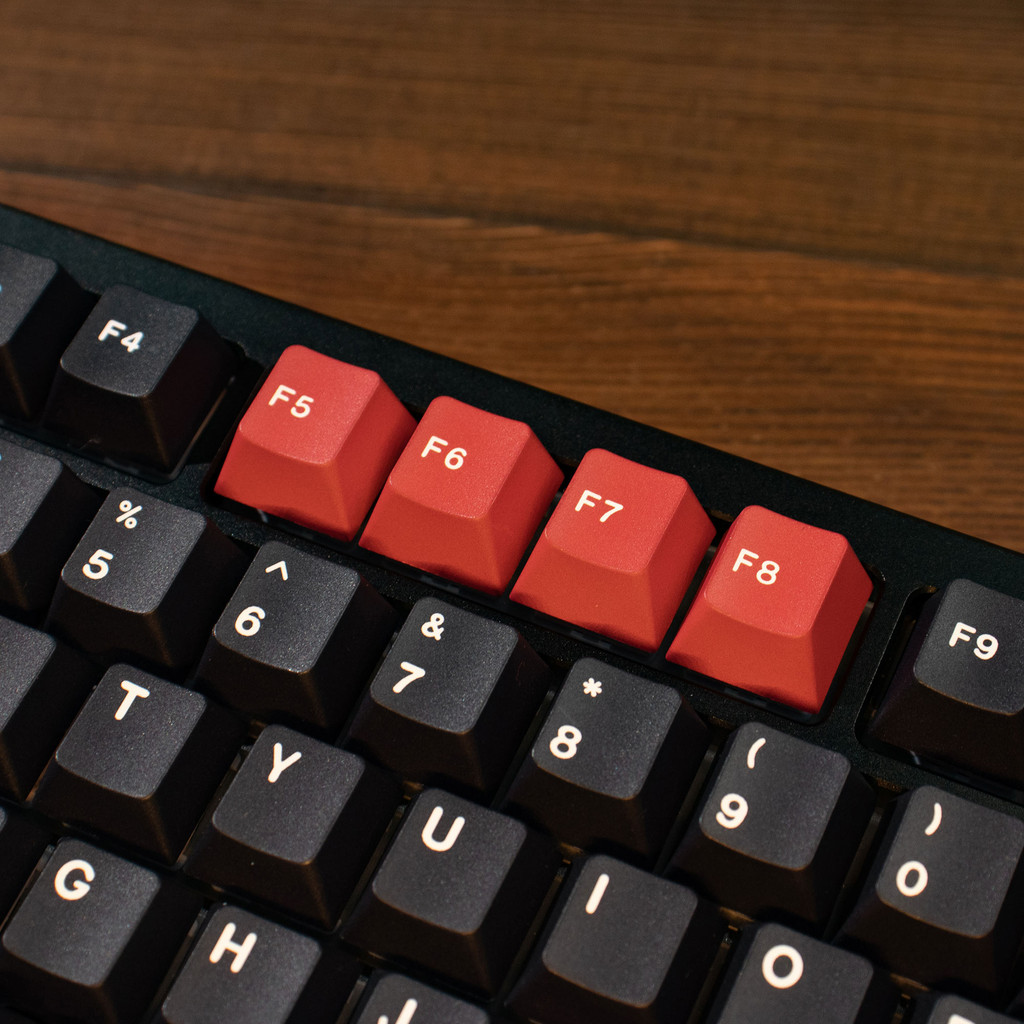 Đen Hỗn Hợp Ánh Sáng Keycaps 129 Phím PBT cherry profile Dye-Sub Keycaps Bộ Bàn Phím Cơ mx switch | BigBuy360 - bigbuy360.vn