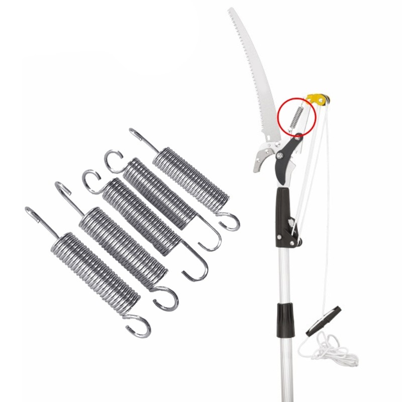 ELEGA 5 Chiếc Thép Lò Xo Cắt Cao Kéo Trên Không Cắt Cây Pruner Cây Lò Xo Cắt Tỉa Thay Thế Lò Xo Cho Pruners