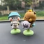 YRBWD Bubu Dudu Gấu Đồ Chơi Mô Hình, Kawaii Lắc Đầu Gấu Trúc Hình, Bubu Dudu PVC Sưu Tập Tự Động Điều Khiển Trung Tâm Trang Trí Xe Ô Tô Nhà