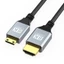 WU Performances Mini HDMI tương thích với HDMI Cáp Video 8K 60Hz tương thích để chơi game và phát trực tiếp 4K