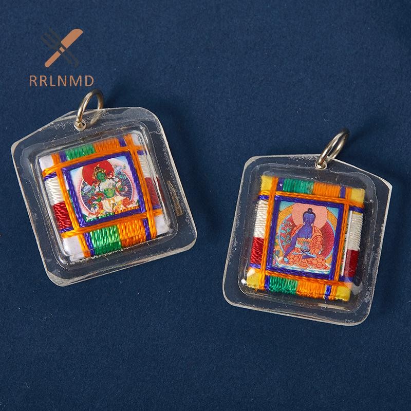 Rrlnmd > Tây Tạng Tangka Xanh Tara Phật Giáo Móc Khóa Mặt Dây Nhỏ Phong Thủy Móc Chìa Khóa MỚI