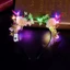 Giáng Sinh Tóc Đầu Led Phát Sáng Tuần lộc Gạc Hươu Tai Tiệc Giáng Sinh Cosplay Đầu