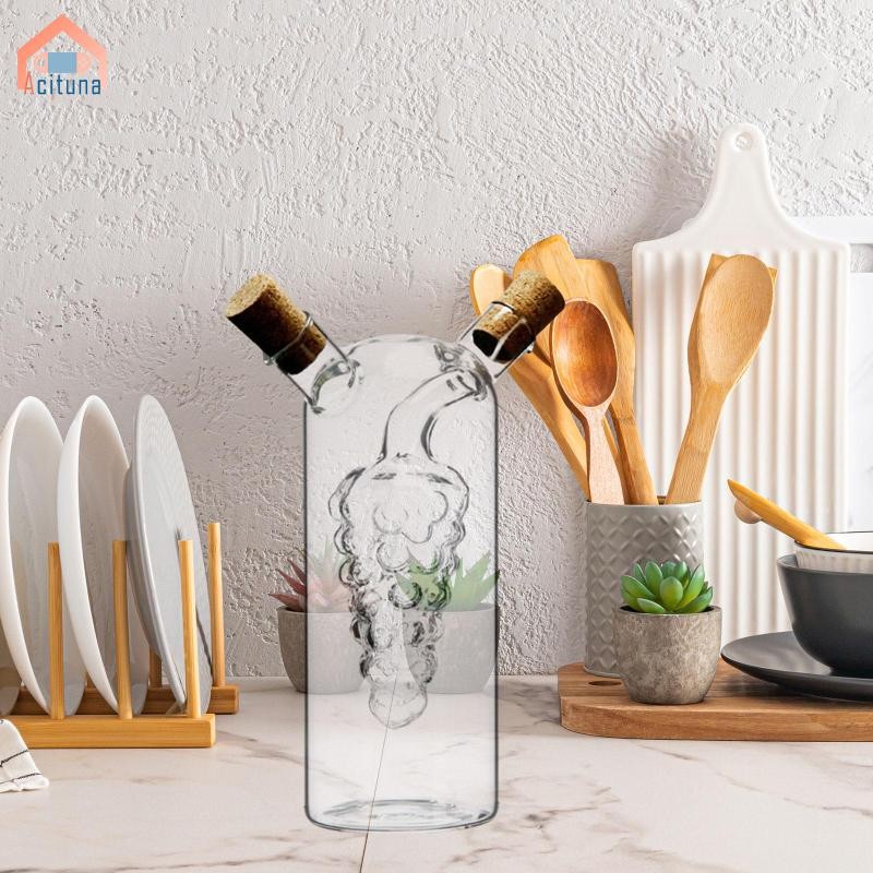 Bình đựng dầu và thủy tinh Acutuna