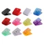 SA 10 Chiếc Vuông Kẹp Giấy Acrylic Kẹp Giấy Tập Tin Tổ Chức Kẹp Cho Túi Thủ Công Tài Liệu Biên Nhận Tổ Chức Ảnh