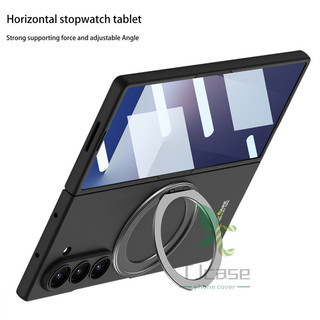 Chân đế 360° Vỏ từ tính xoay được Samsung Galaxy Z Fold 7 Z Fold 6 Vỏ sạc không dây siêu mỏng