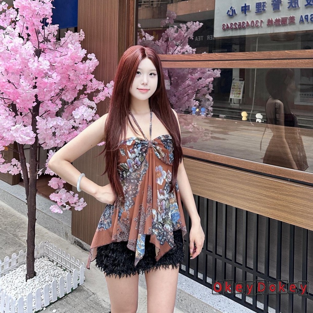 Áo Tank Tops Femle Vintage In Hoa, Mùa Hè Phù Hợp Dạo Phố