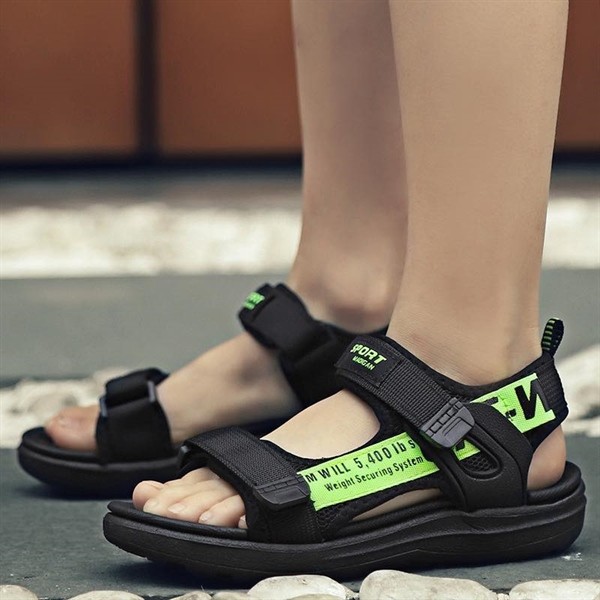 Sandal Cho Bé Trai Quai Dù Sport Siêu Bền Thoáng Khí Êm Chân Đế Cao Su Chống Trượt An Toàn