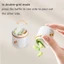Hộp đựng thuốc di động GILL, Hộp đựng thuốc thiết kế tay cầm chống ẩm, Hộp đựng thuốc hai ngăn bằng nhựa bền bỉ Hộp đựng thuốc Mini Hộp đựng thuốc