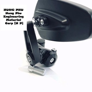 2 cái CRG gương lưng gù cánh tay Gương gấp 360 độQuayXemáyGiá lắp đặt 2c Có thể được gắn trái + phải